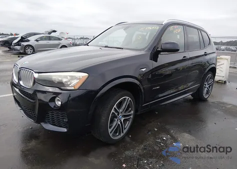 2015 BMW X3 xDrive28I из США, поврежденный, VIN 5UXWX9C5XF0D52997